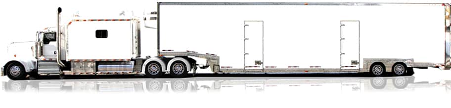 Enclosed Car Shipping Truck